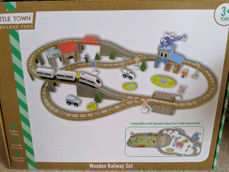 little town train set